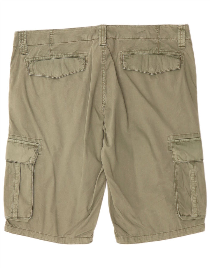 Champion Pantalones cortos cargo para hombre IT 54 2XL W38 Algodón caqui