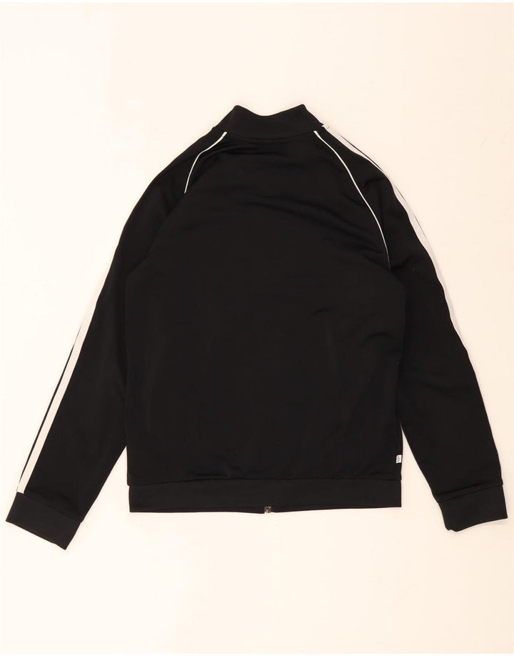ADIDAS Chaqueta de chándal para niño 10-11 años Negro Poliéster