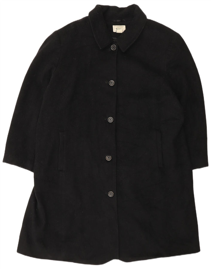L.L.Bean Abrigo para mujer UK 20 2XL Lana negra