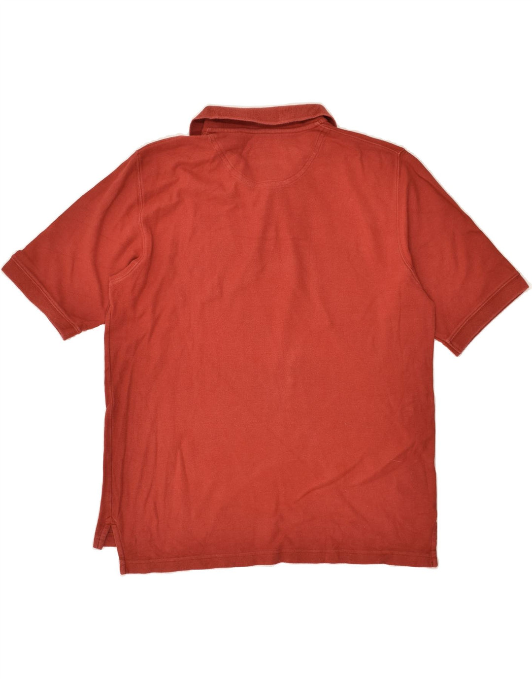 TIMBERLAND Mens Polo Shirt Large Red Cotton | Vintage Timberland | Thrift | Second-Hand Timberland | Used Clothing | Messina Hembry 
