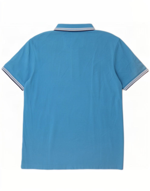 Polo Hugo Boss Hombre 2XL Algodón Azul