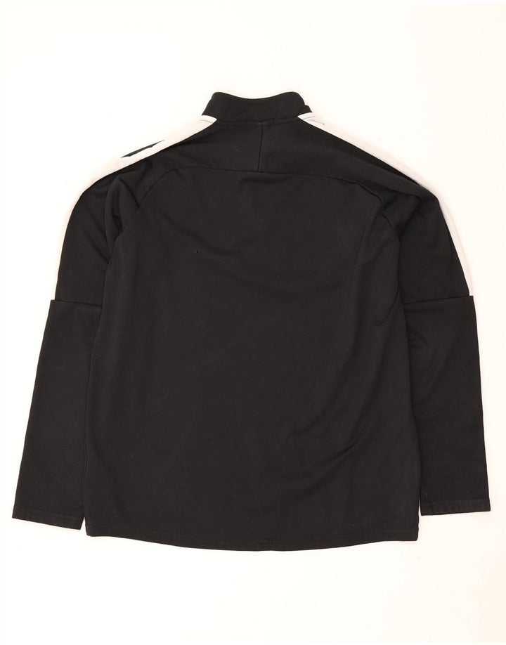 Nike Dri Fit - Chándal con cremallera y cuello para hombre, talla mediana, color negro