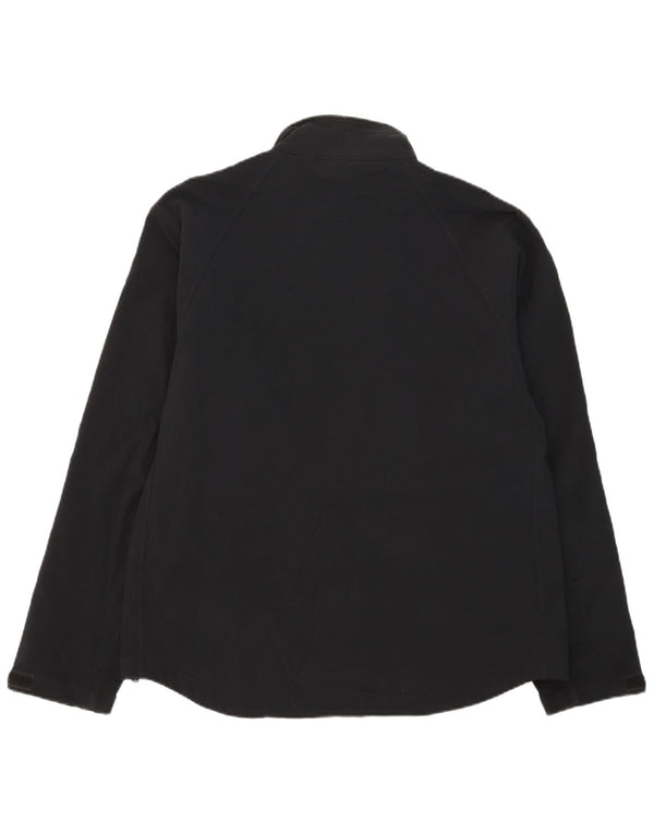 Russell Athletic Chaqueta cortavientos para hombre UK 42 XL Poliéster negro
