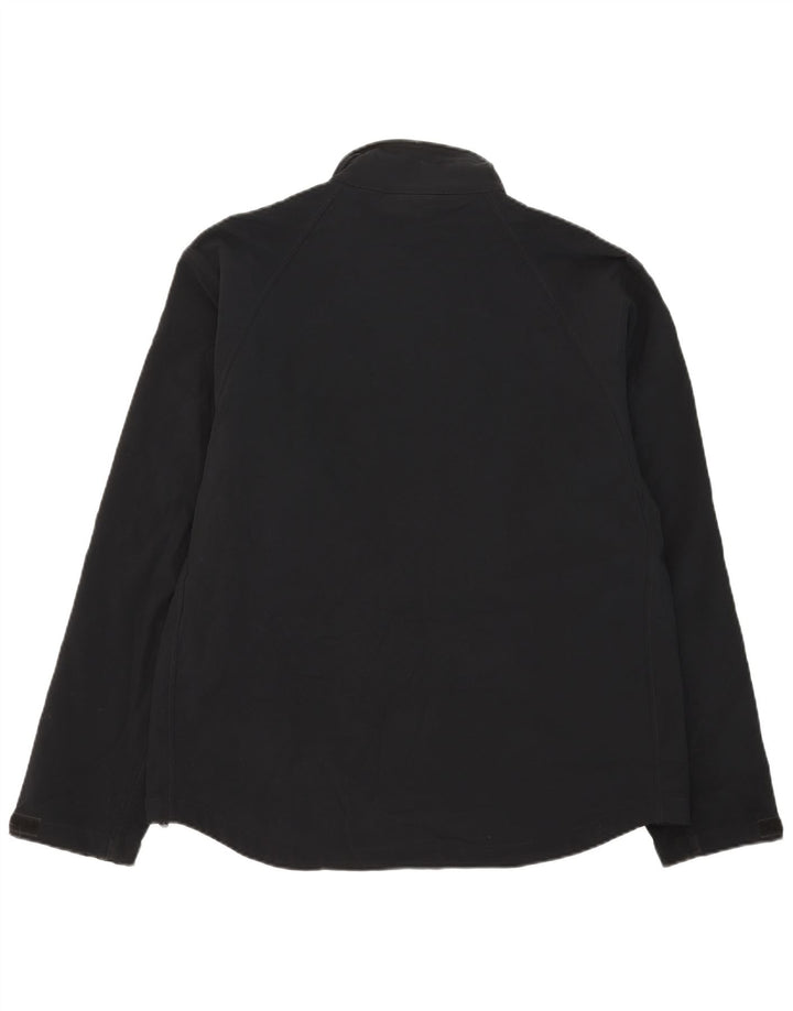 Russell Athletic Chaqueta cortavientos para hombre UK 42 XL Poliéster negro