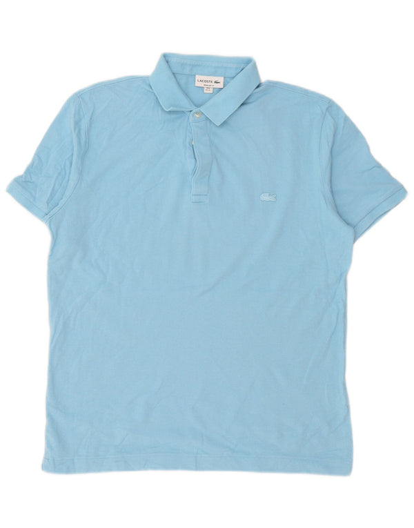 Polo Lacoste Hombre Regular Fit Talla 6 XL Algodón Azul