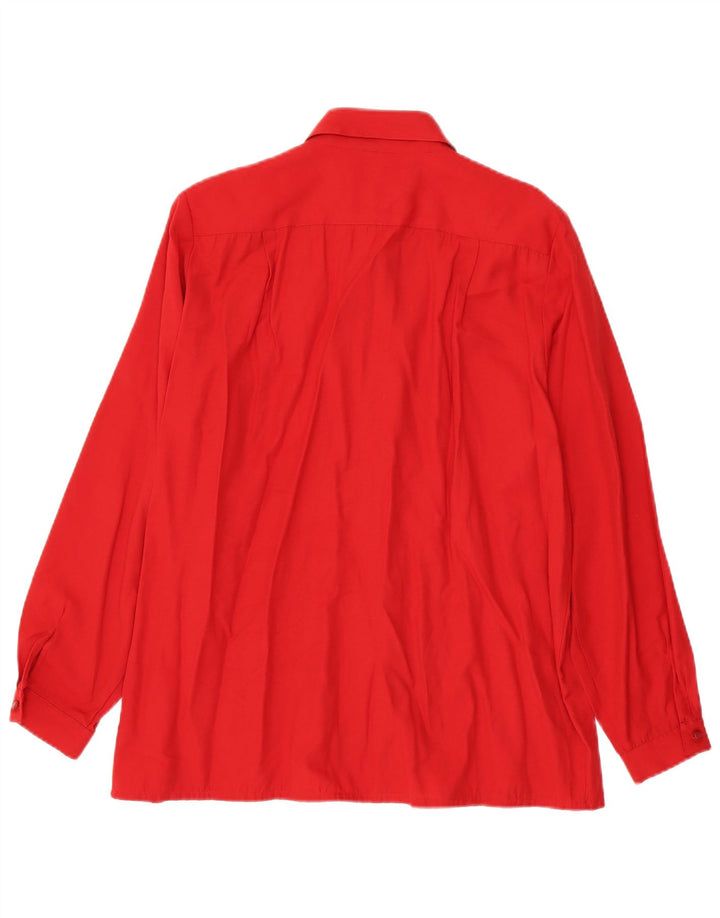 Blusa camisera para mujer Avoca EU 44 XL Viscosa roja