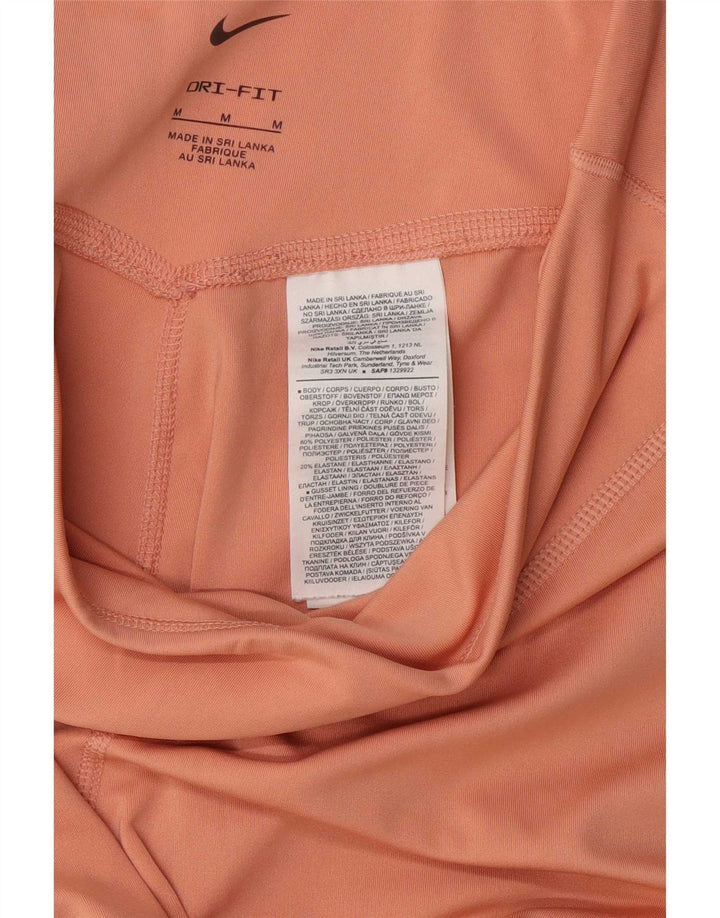 Nike Leggings Dri Fit para mujer UK 44 Poliéster naranja medio