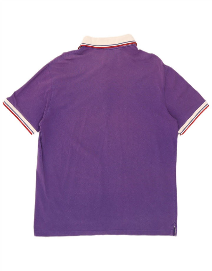 FRED PERRY Polo Hombre XL Algodón Morado