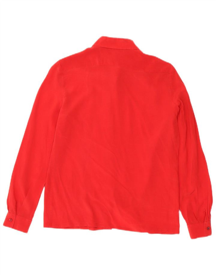 Blusa vintage para mujer IT 42 Rojo medio