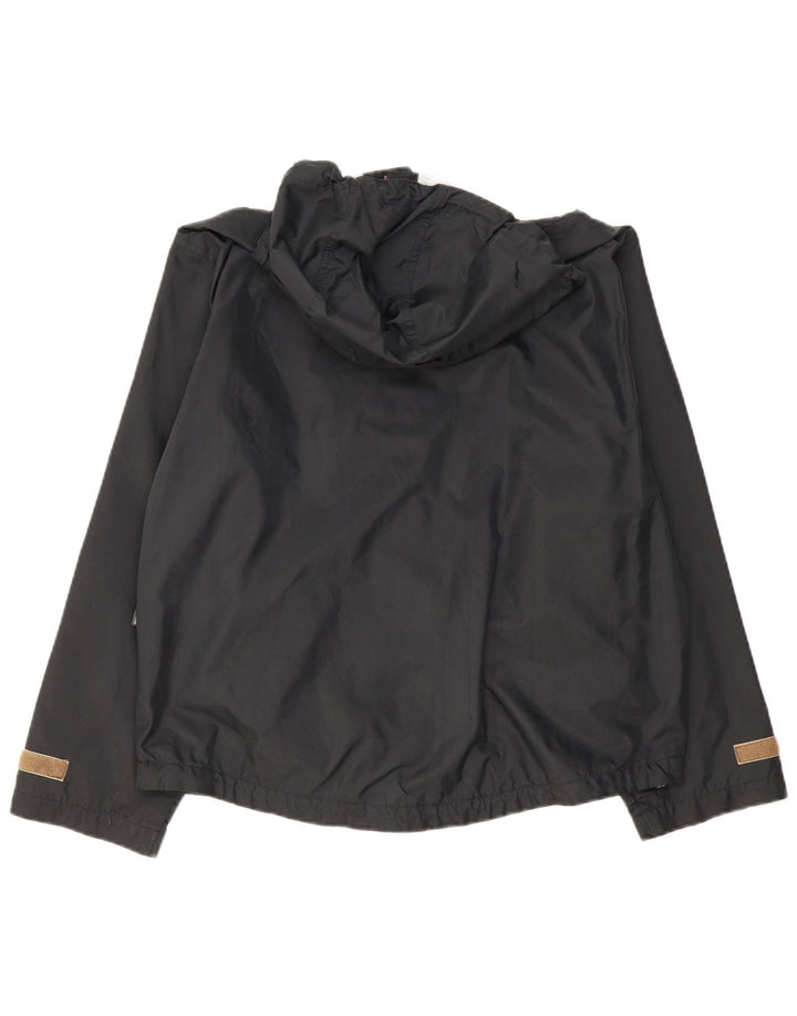 INVICTA Chaqueta cortavientos con capucha para hombre UK 38 Medium Black Nylon