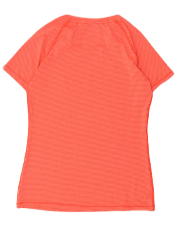 Under Armour Camiseta Heat Gear para mujer Top UK 10 Small Naranja Poliéster