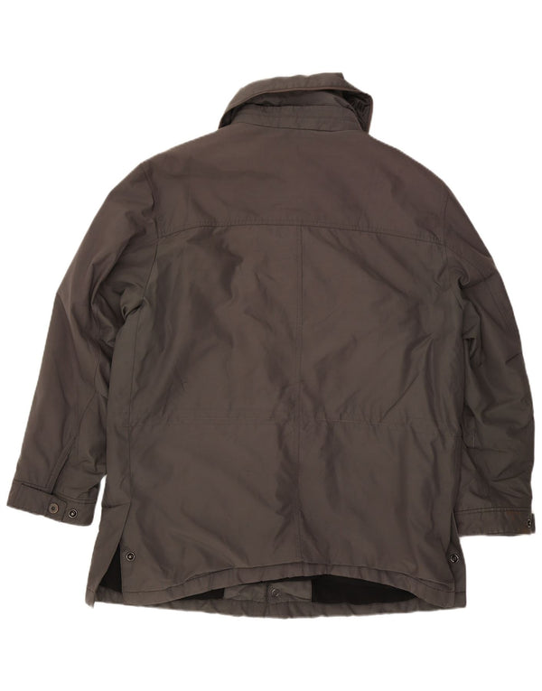 Marks & Spencer Chaqueta utilitaria para hombre UK 40 Grande Poliéster gris