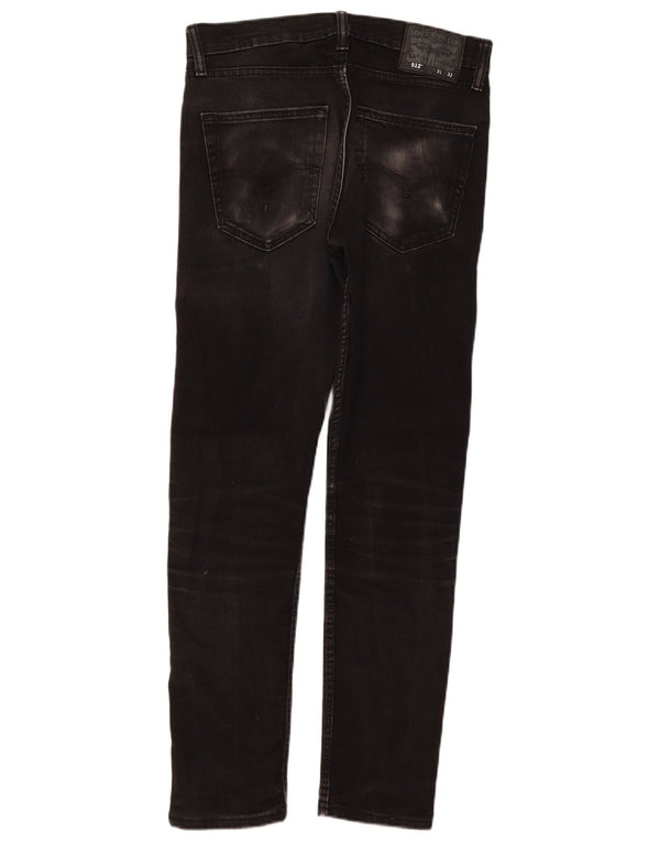 Vaqueros Levi's Slim Tapered para hombre W31 L32 Algodón negro