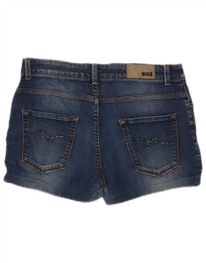 Shorts Vaqueros Trussardi Mujer W34 Large Azul Marino