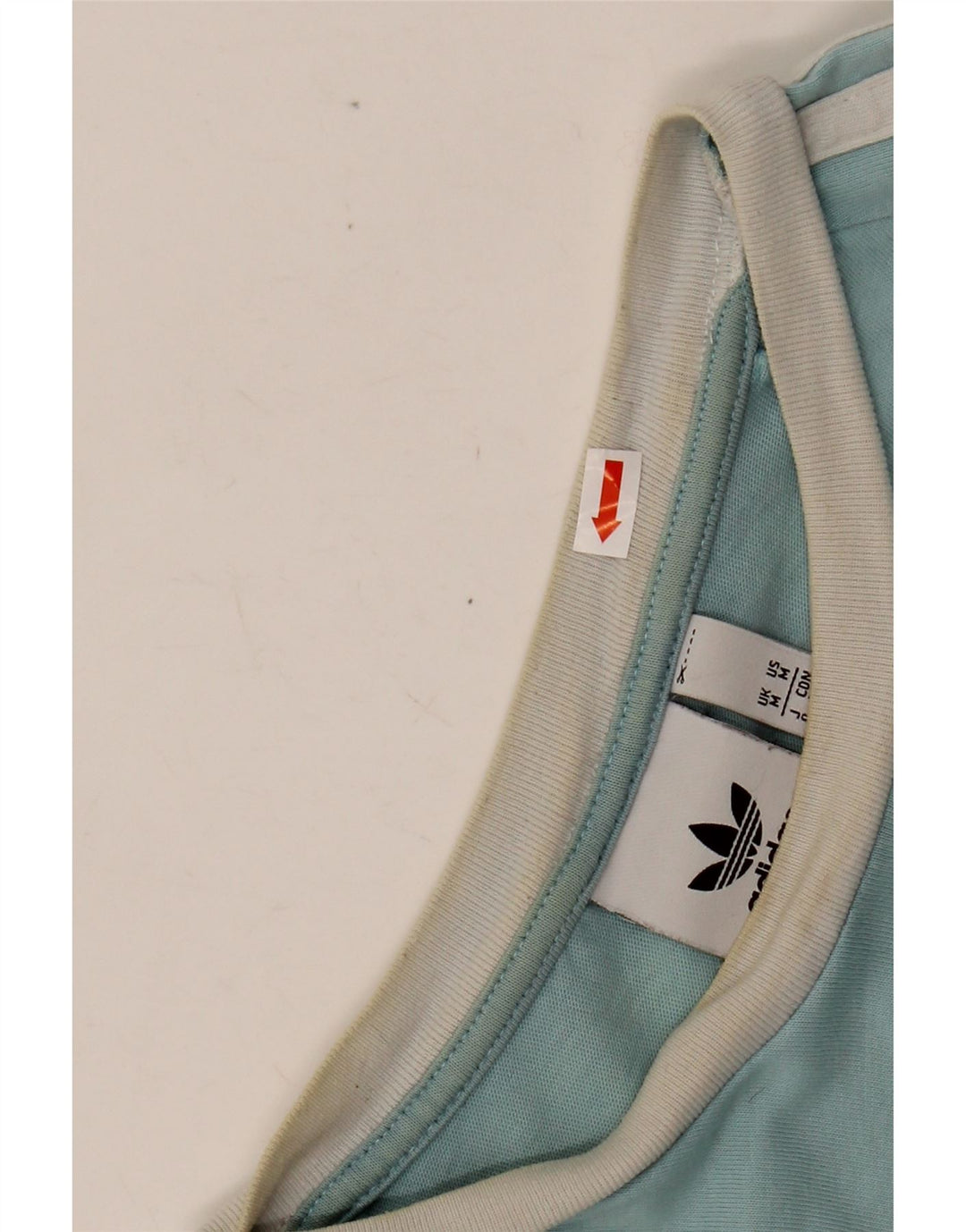 ADIDAS Camiseta Hombre Top Azul Medio Algodón