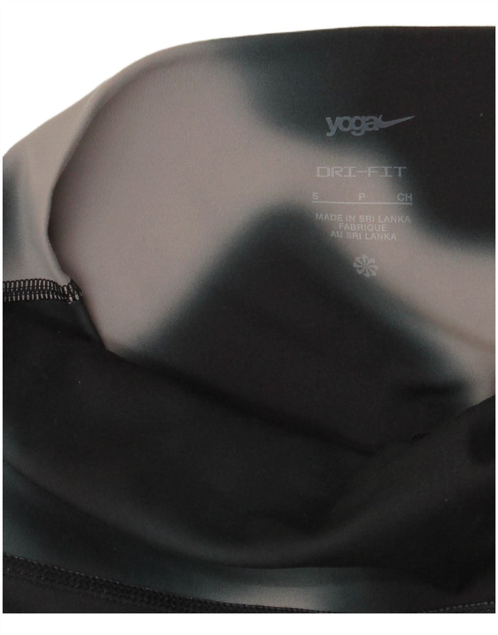 Nike Leggings Dri Fit para mujer UK 10 Small Black Tie Dye