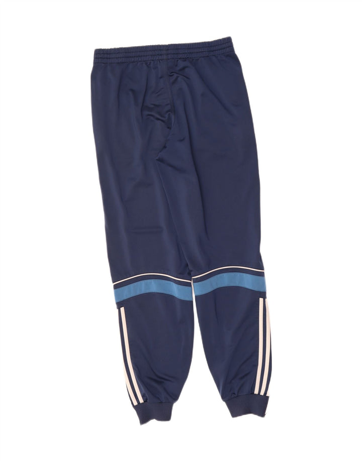 ADIDAS Mens Tracksuit Trousers Joggers Large  Navy Blue Polyester Vintage Adidas and Second-Hand Adidas from Messina Hembry 