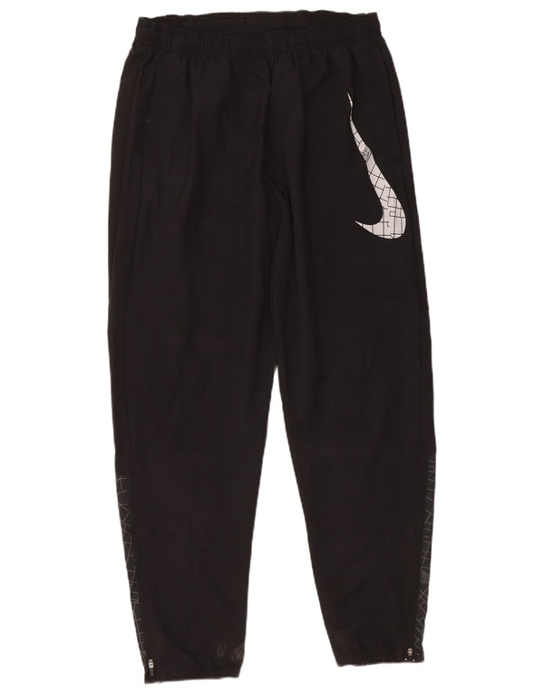 Nike Dri Fit Graphic Pantalones De Chándal Negro Mediano Geométrico