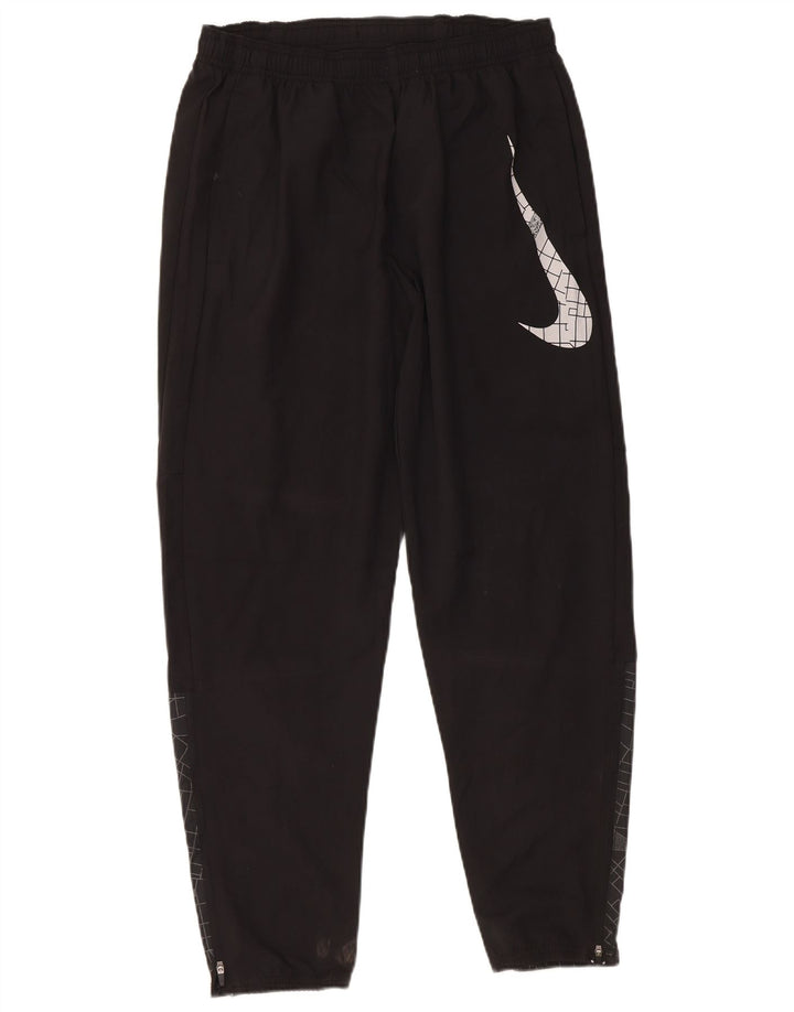 Nike Dri Fit Graphic Pantalones De Chándal Negro Mediano Geométrico
