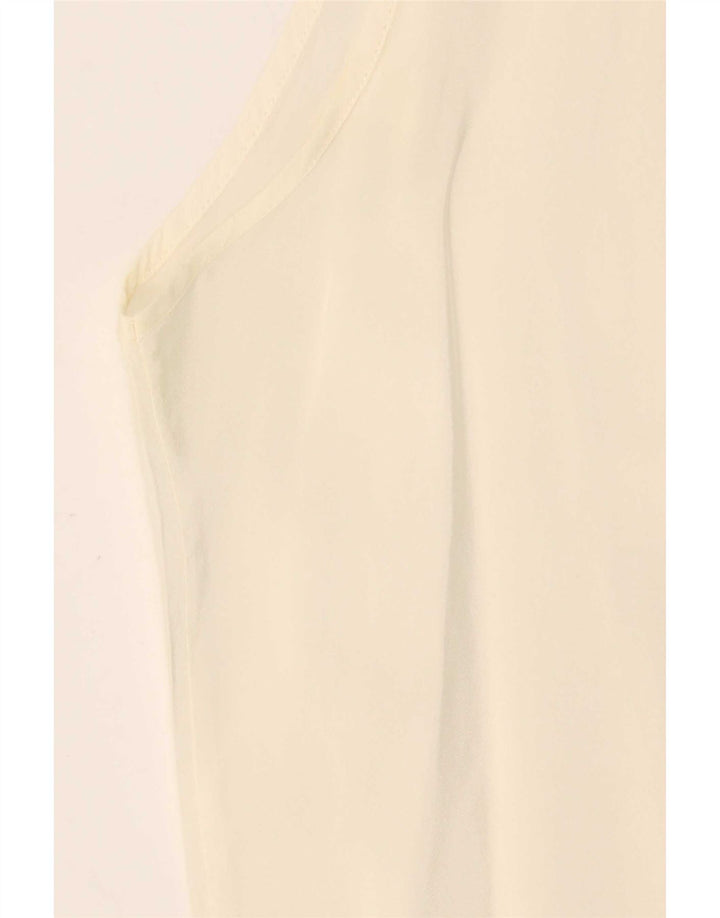 Blusa sin mangas para mujer Saint George UK 12 Medium Off White
