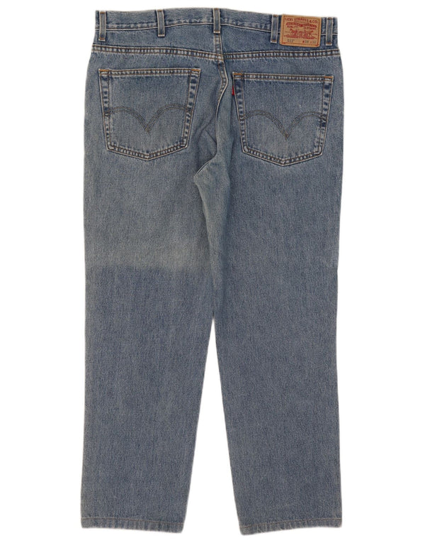 Levi's Hombre 512 Slim Jeans W38 L27 Algodón Azul