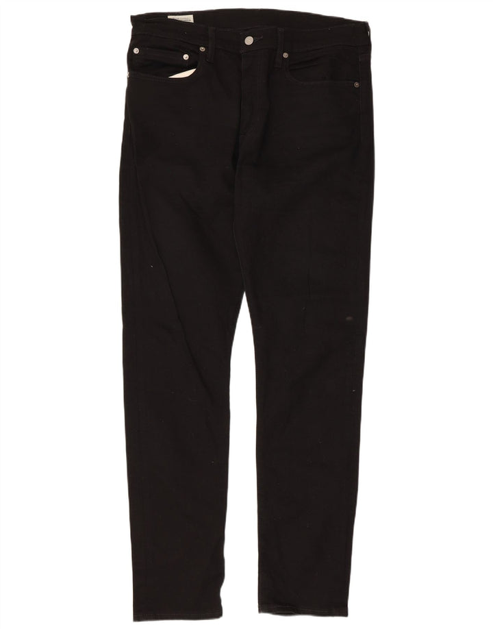 LEVI'S Jeans 512 Slim Tapered para hombre W34 L34 Algodón negro