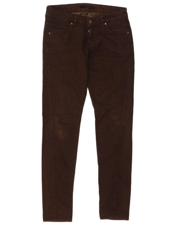 Vaqueros pitillo para mujer Calvin Klein W30 L32 Algodón marrón
