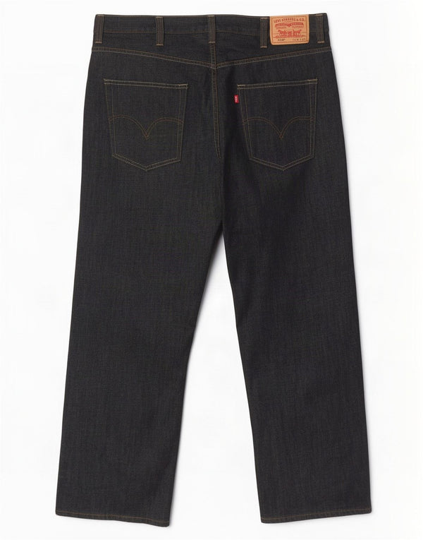 Levi's Jeans rectos de corte holgado 569 para hombre W38 L32 Algodón gris