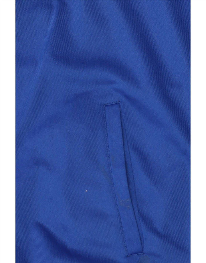 CHAMPION Chaqueta superior de chándal con gráfico para hombre Poliéster azul grande