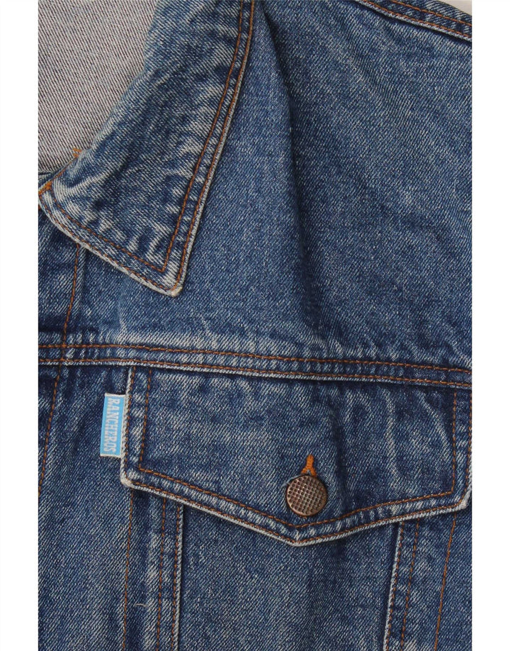 Rancheros Chaqueta Vaquera Para Hombre UK 40 Large Azul