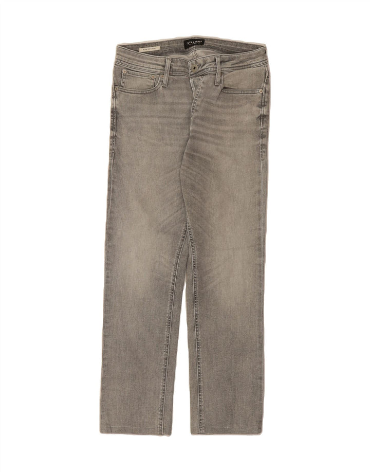 JACK & JONES Mens Tim Slim Jeans W29 L27 Grey Cotton Vintage Jack & Jones and Second-Hand Jack & Jones from Messina Hembry 