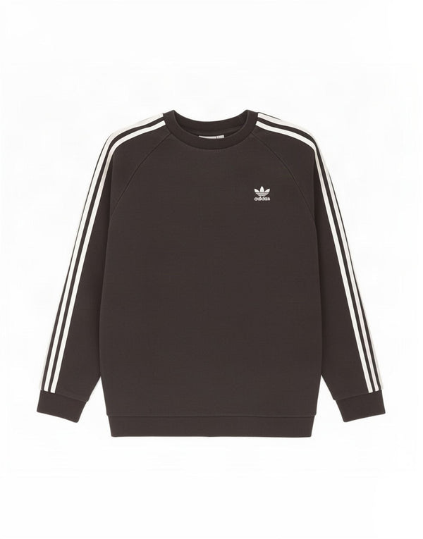 Adidas Hombre Sudadera Jumper Medium Negro Algodón