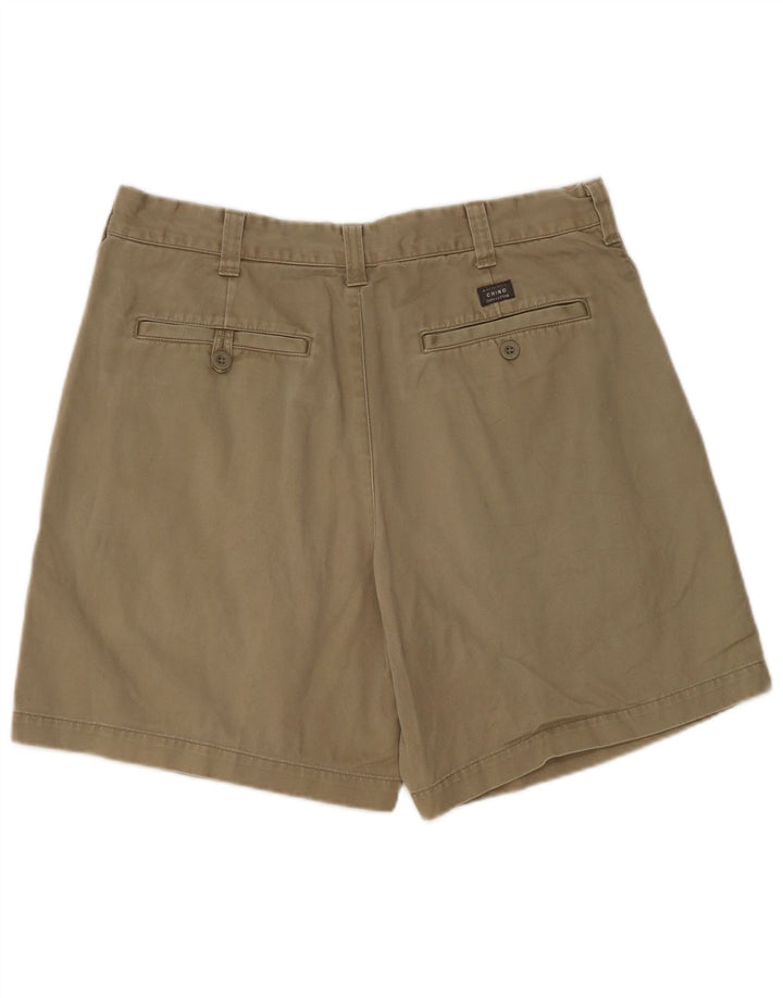 Marks & Spencer Pantalones cortos chinos para hombre W34 Algodón caqui grande