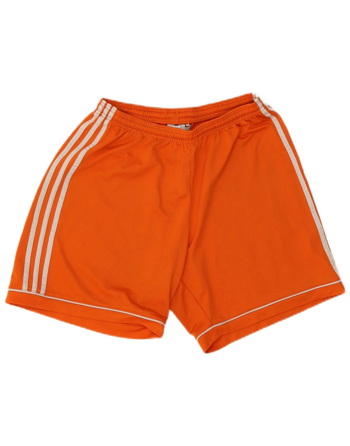 Adidas Mens Climalite Sport Shorts Grande Naranja Poliéster