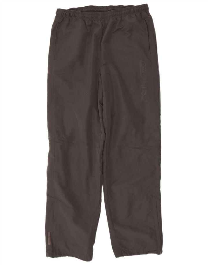 Pantalón de Chándal REEBOK Hombre Gris Medio Poliéster