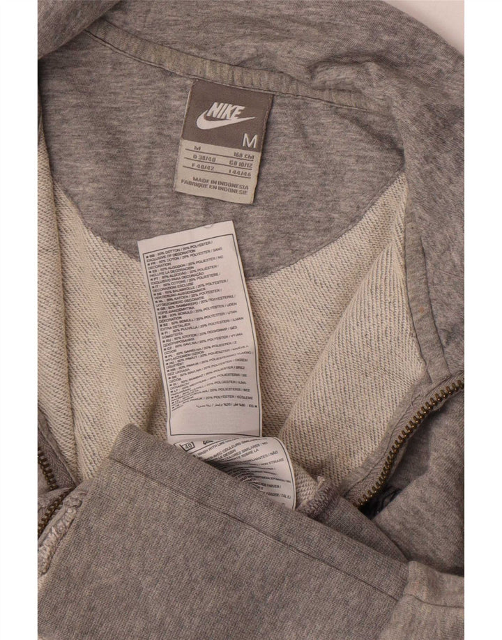 Nike Chaqueta de chándal para mujer Reino Unido 10/12 Algodón moteado gris medio