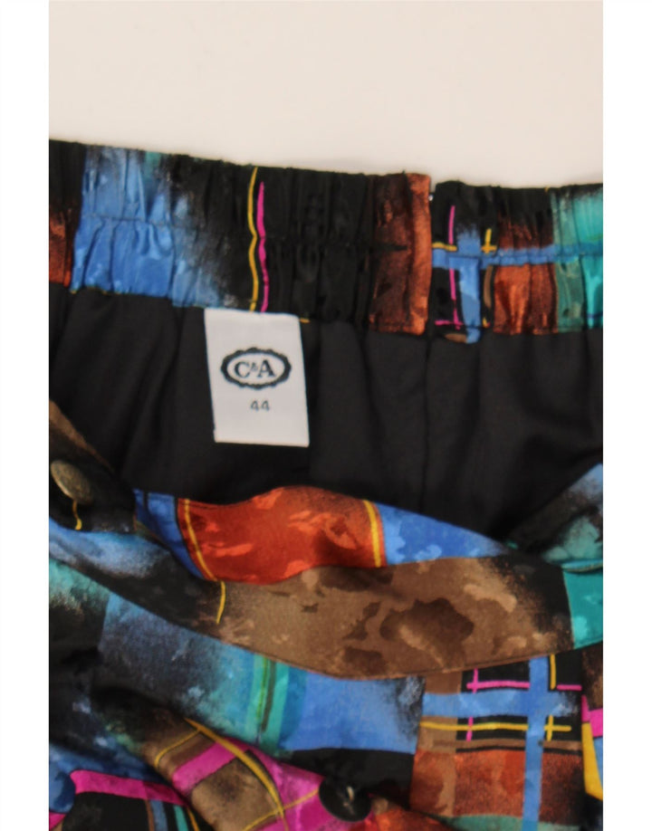 C&A Womens A-Line Skirt IT 44 Medium W30  Multicoloured Check Polyester Vintage C&A and Second-Hand C&A from Messina Hembry 