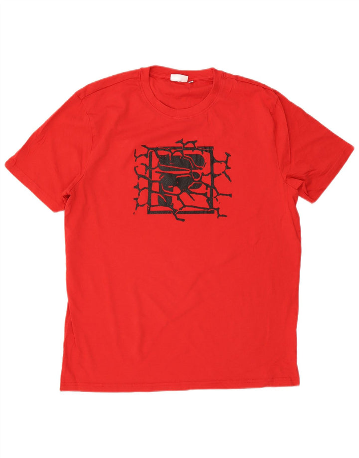 Fila Camiseta gráfica para hombre Top XL Rojo