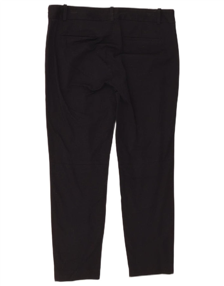 J. CREW Pantalones cortos elásticos y ajustados para mujer US 8 Medium W30 L26 Negro