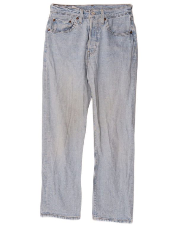 Vaqueros Levi's Mujer 501 Rectos W26 L26 Algodón Azul