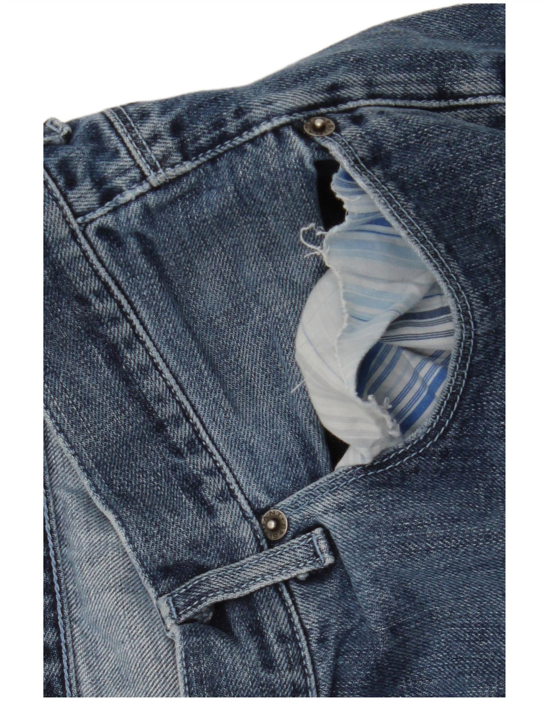 Gant Vaqueros Rectos Para Hombre W40 L32 Algodón Azul