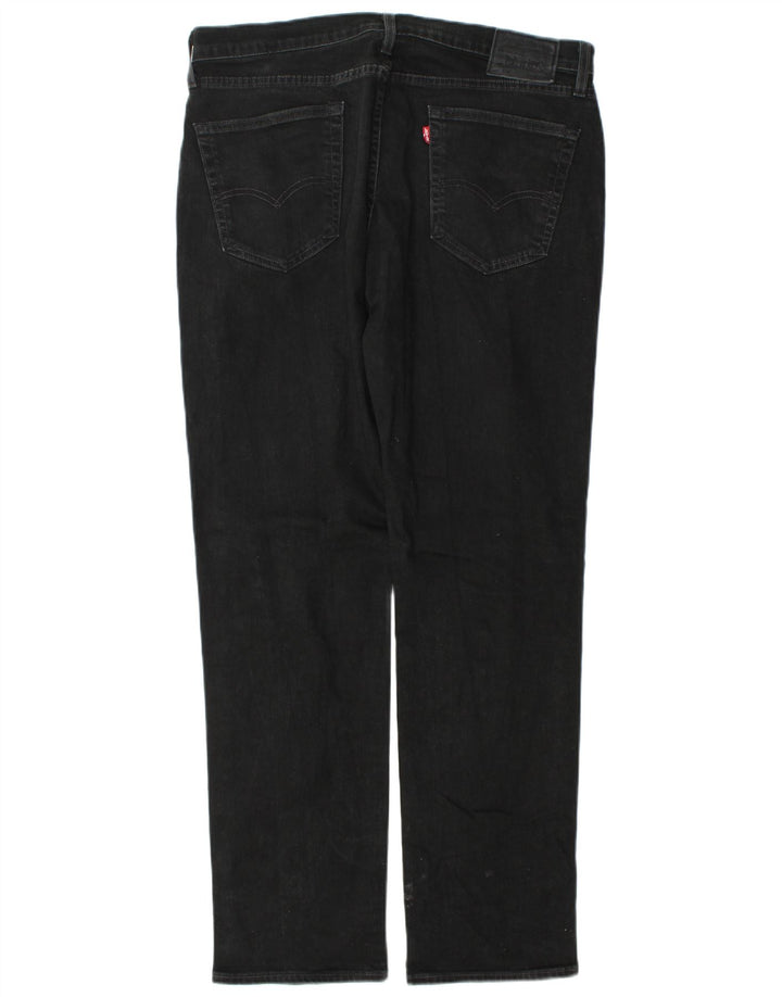 Levi's Vaqueros rectos 514 para hombre W36 L34 Algodón negro