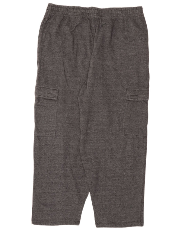 Russell Athletic - Pantalón de chándal para hombre, talla 2XL, algodón moteado gris