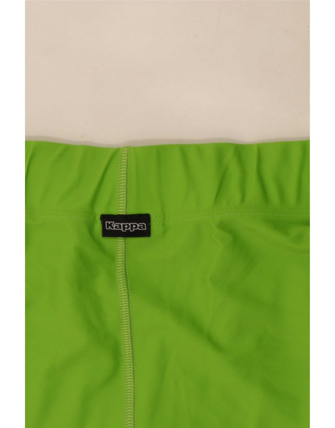 Kappa Pantalones cortos deportivos para mujer UK 10 Small Verde Poliamida