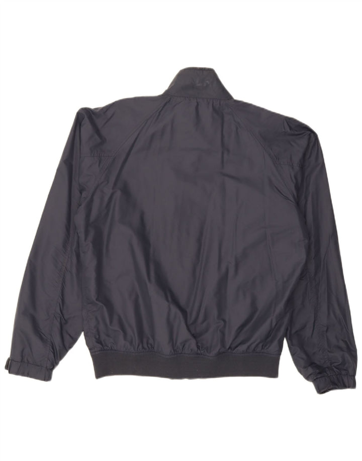 Woolrich Chaqueta cortavientos para hombre UK 40 Large Nylon azul marino