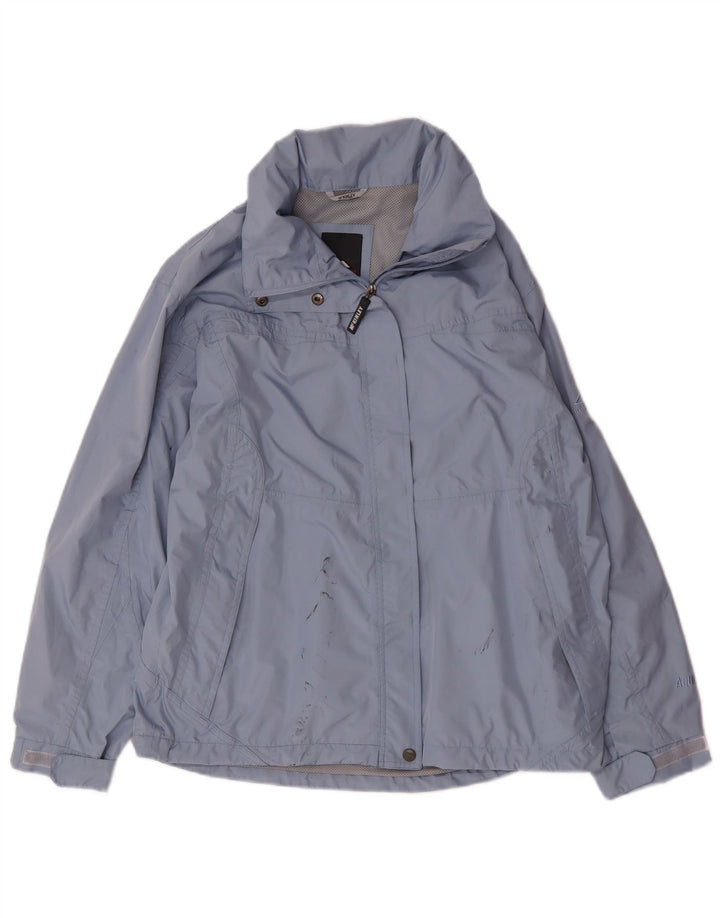 MC Kinley Chaqueta impermeable para mujer UK 46 Grande Poliéster azul