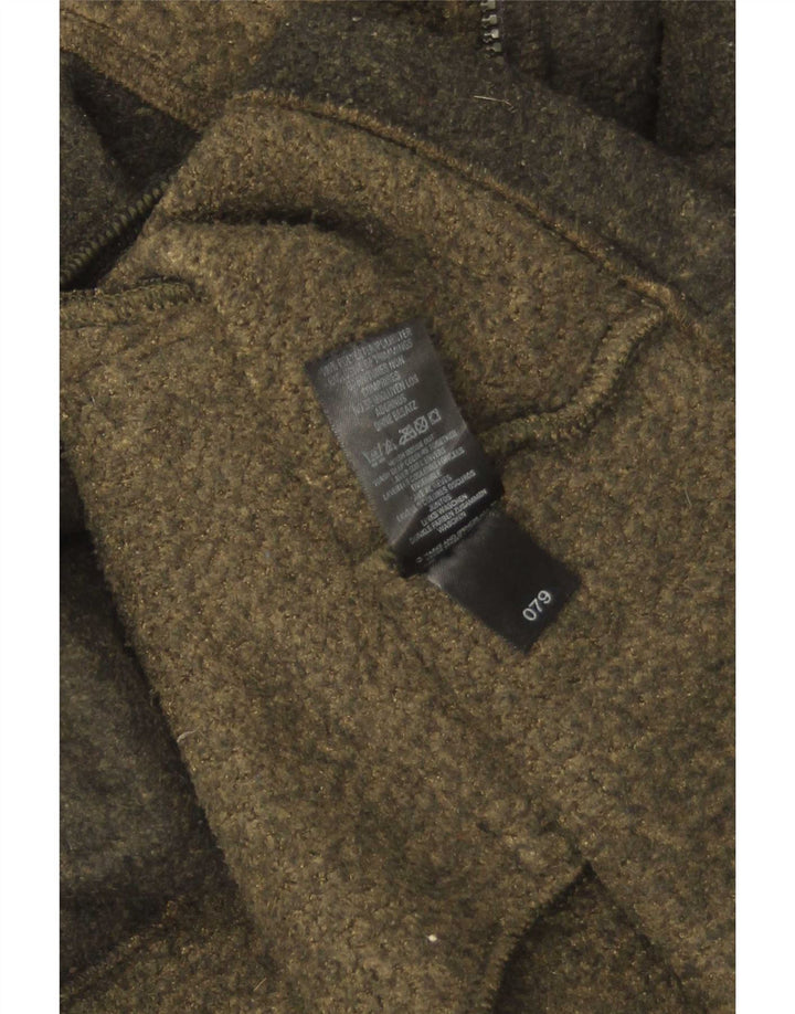Marks & Spencer Chaqueta polar para mujer UK 40 XL Poliéster caqui