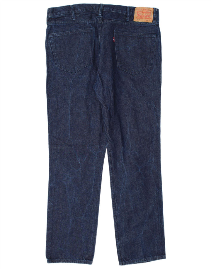 Levi's Mens 511 Slim Jeans W40 L32 Azul Marino Algodón Clásico
