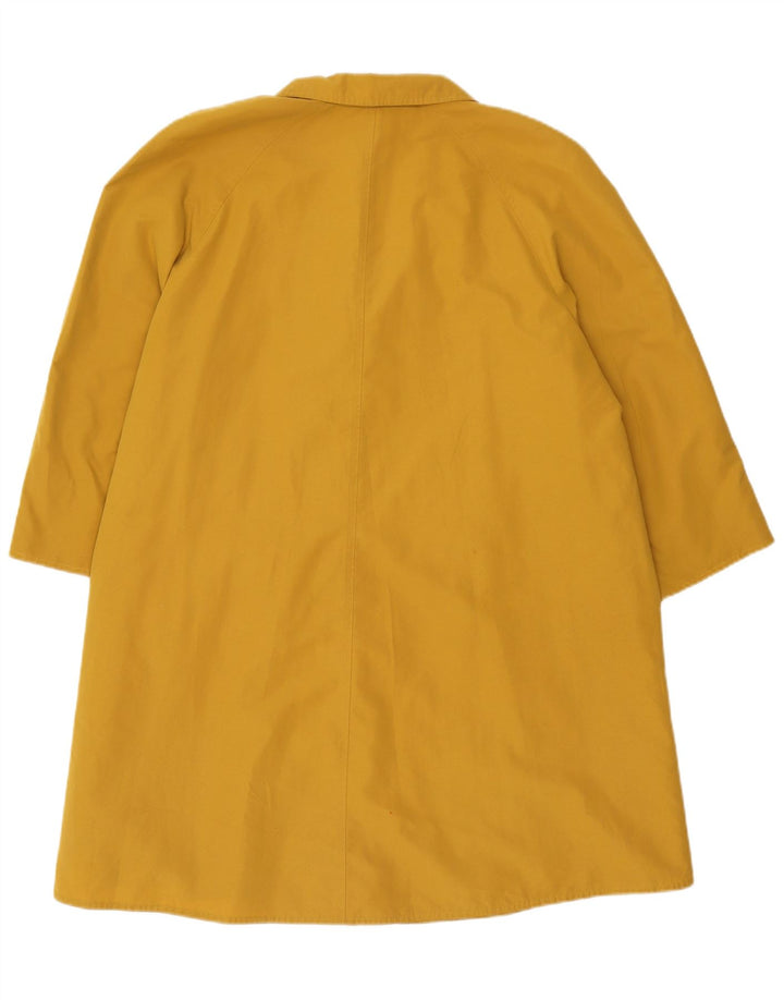 Marina Rinaldi Abrigo extragrande para mujer Talla 17 Poliéster amarillo pequeño