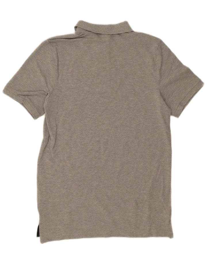 Nike Polo para hombre de algodón moteado gris pequeño